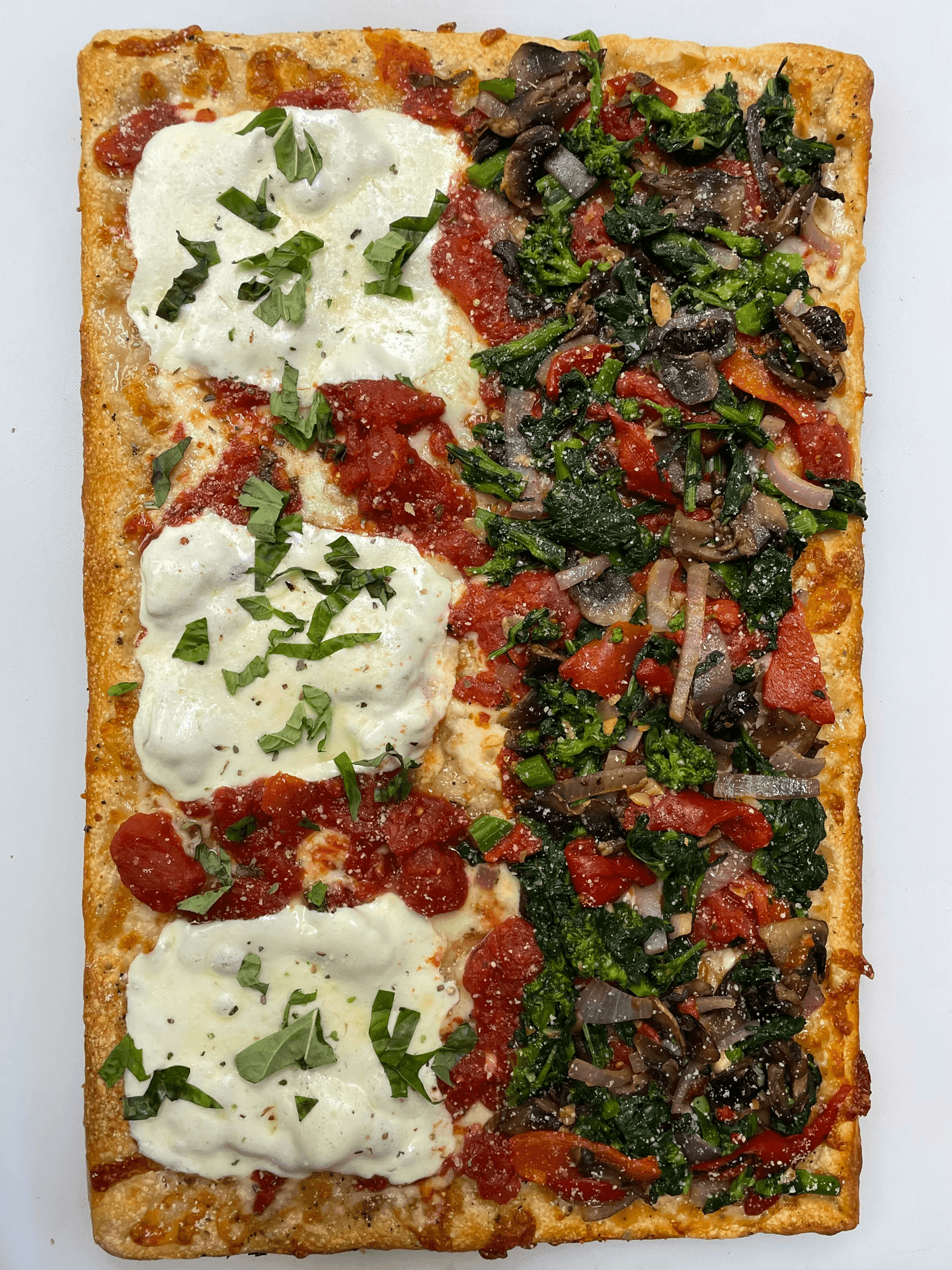 LARGE THIN CRUST GRANDMA PIZZA
